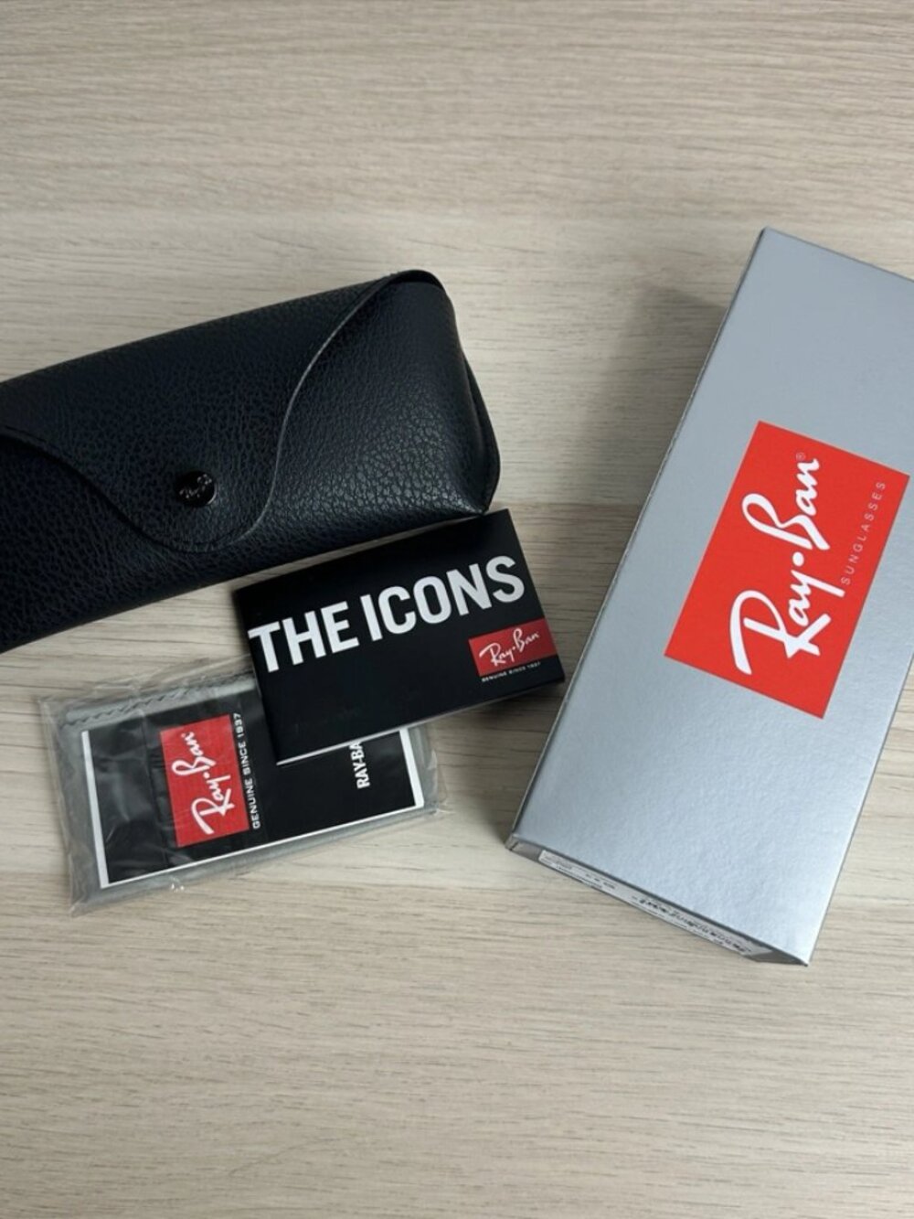 Ray-Ban RB4430 Zena Black/Green Sunglasses - Picture 6 of 6